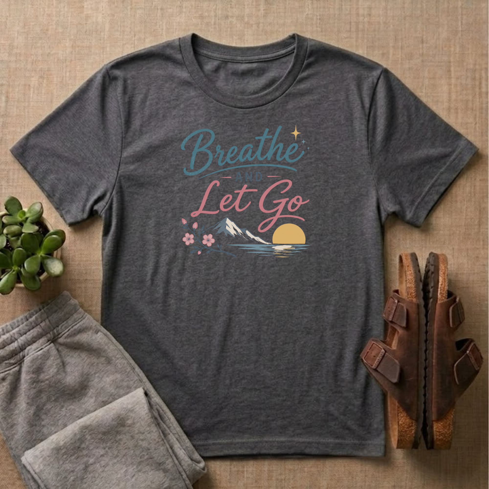 Breathe And Let Go T-Shirt