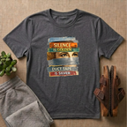 Silence Is Golden Duct Tape Is Silver T-shirt