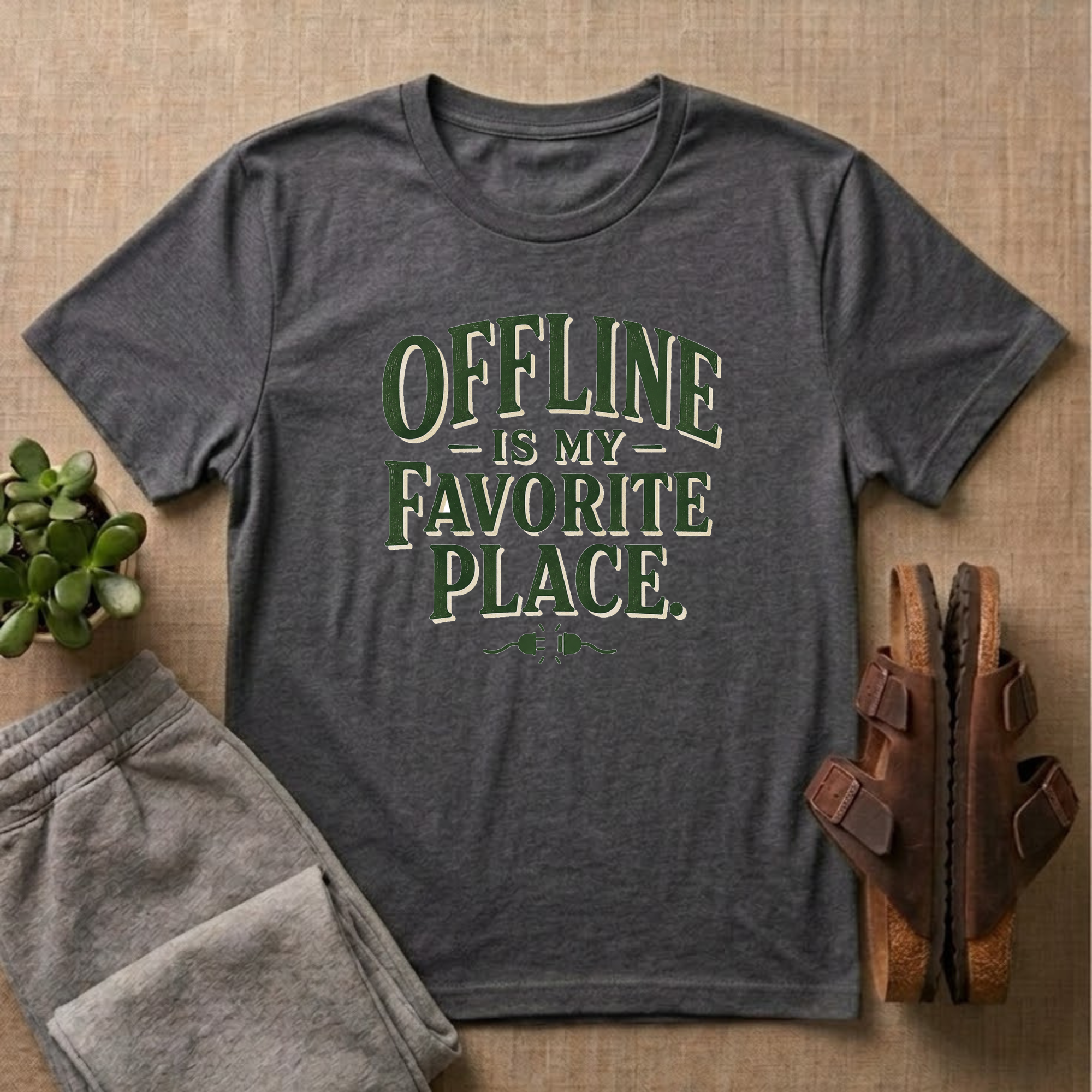 Offline is my Favorite Place T-Shirt