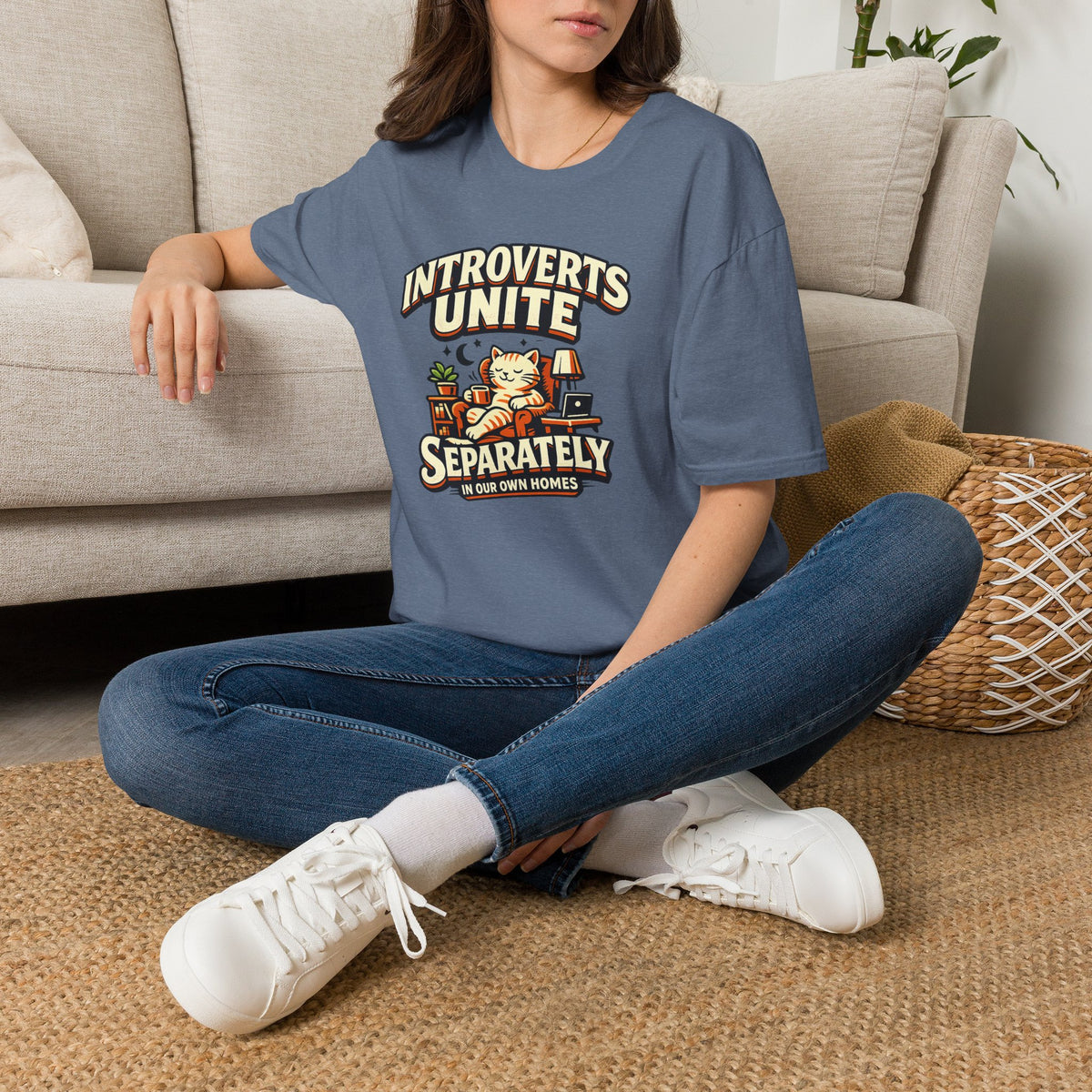 Introverts Unite Separately T-Shirt
