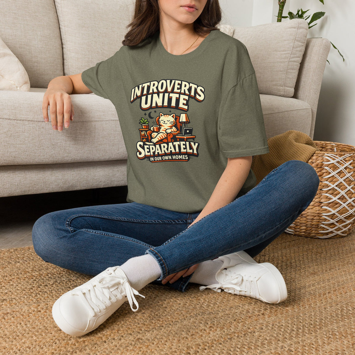Introverts Unite Separately T-Shirt