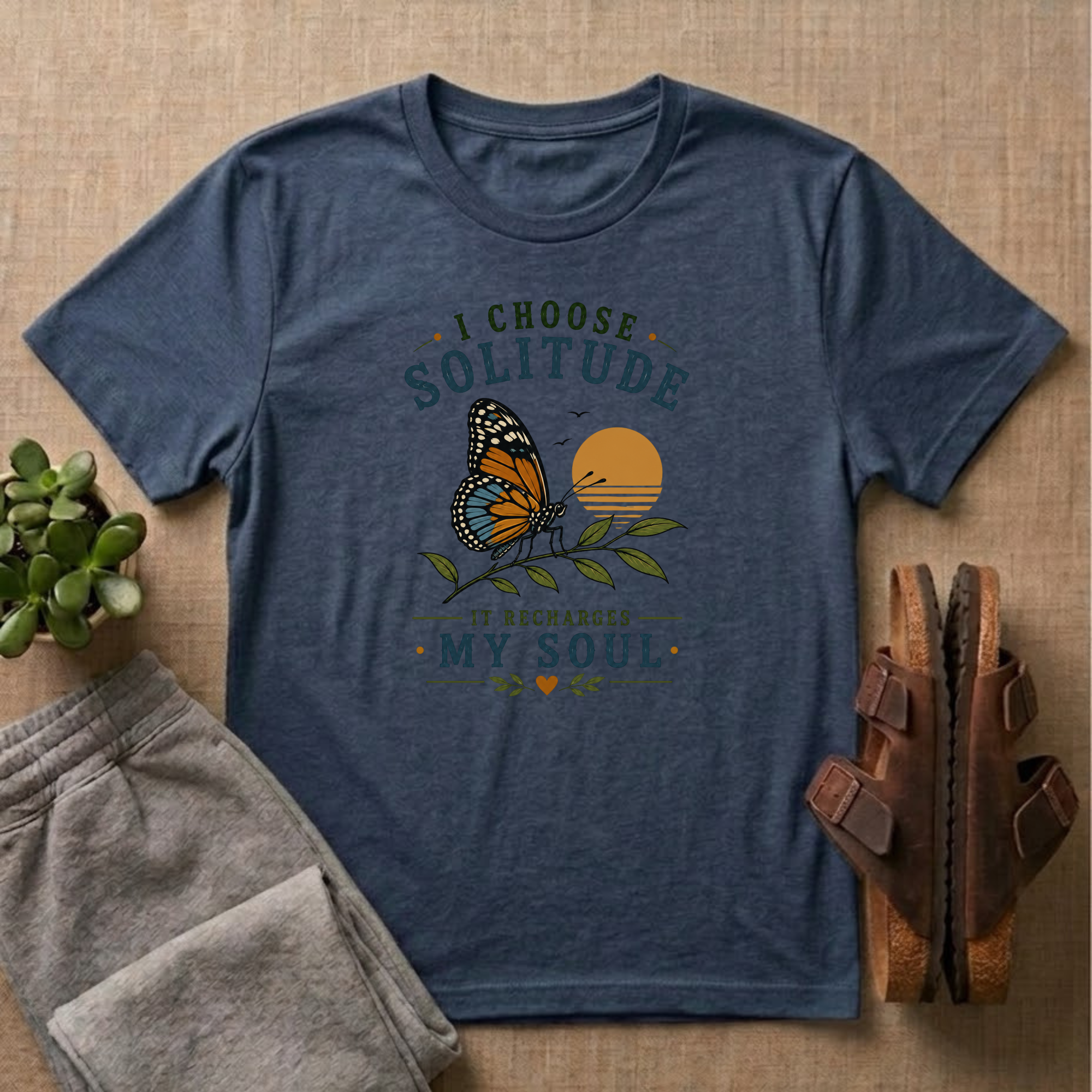 Solitude Recharges My Soul T-Shirt