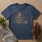 Fox Playing Music T-Shirt