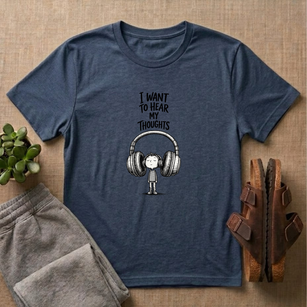 I Want To Hear My Thoughts T-shirt