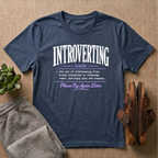 Introverting Definition T-shirt