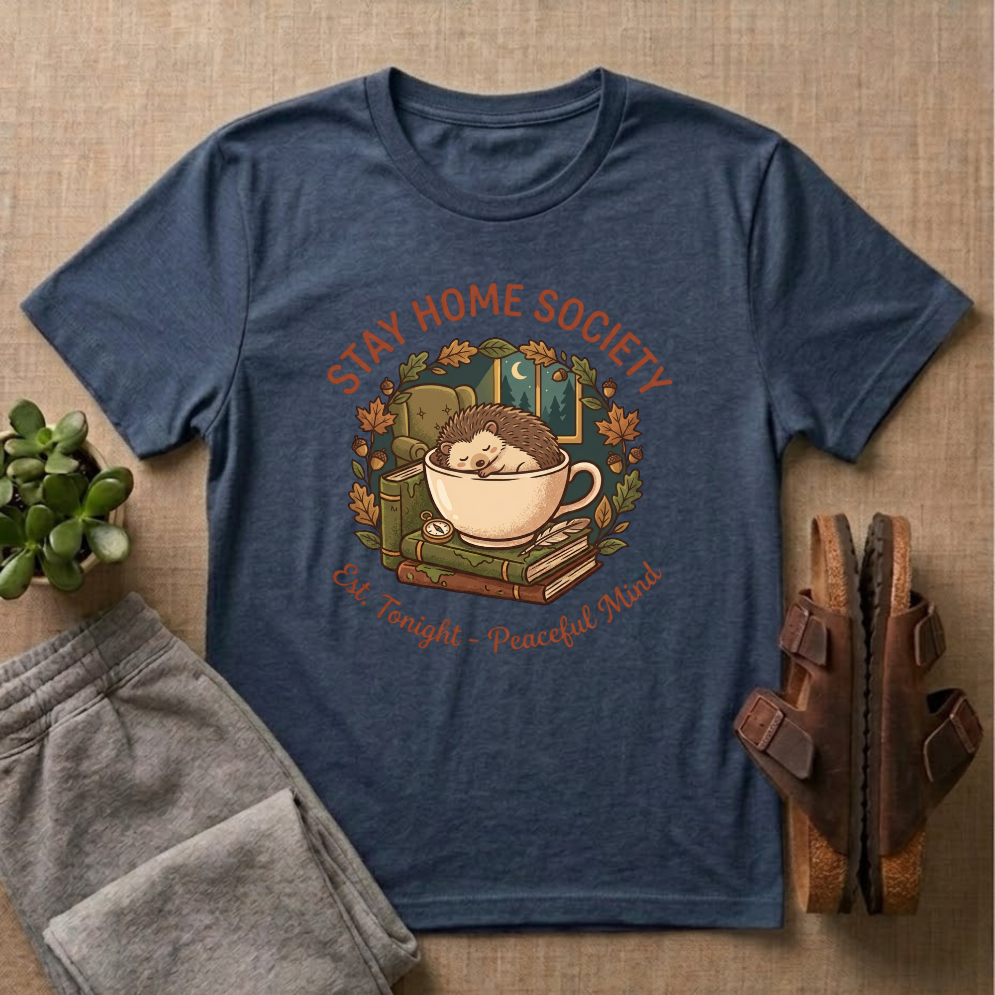 Stay Home Society T-Shirt