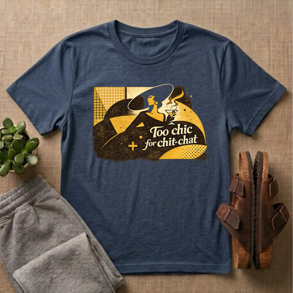 Too Chic for Chit Chat T-shirt