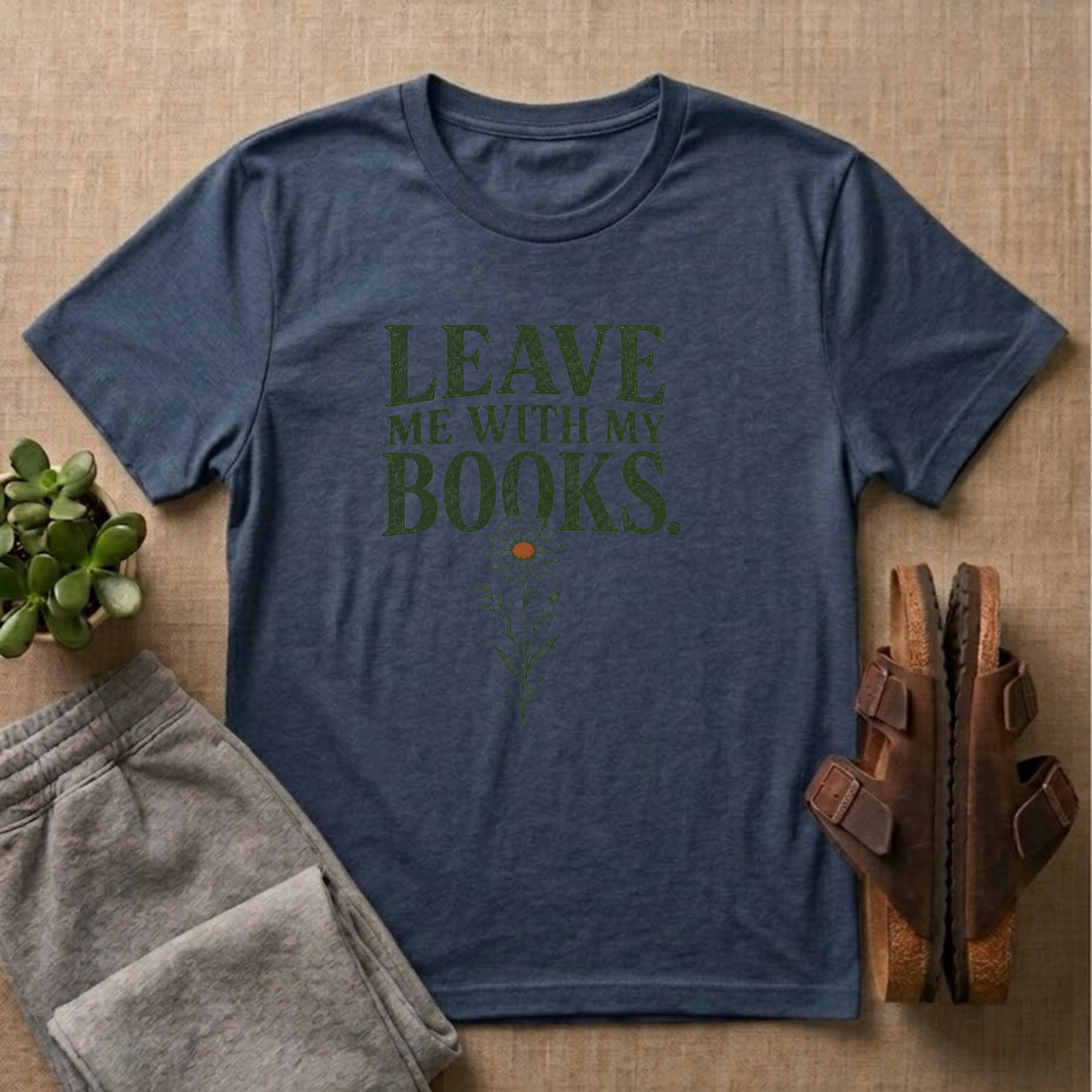 Leave Me With My Books T-Shirt