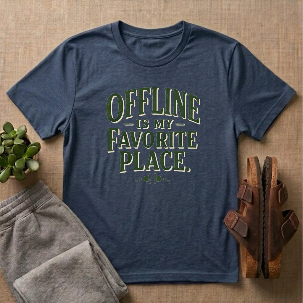 Offline is my Favorite Place T-Shirt