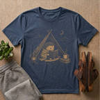 Hedgehog Camping T-Shirt