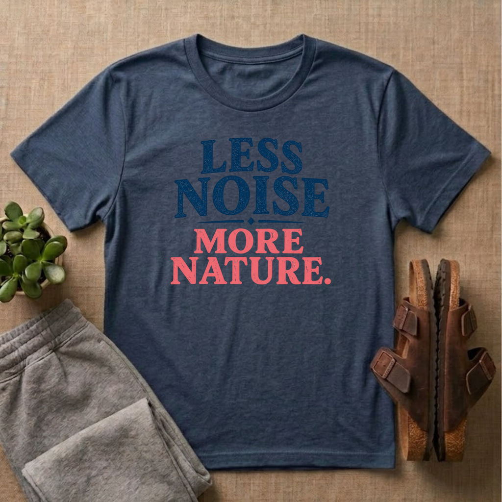Less Noise More Nature T-Shirt