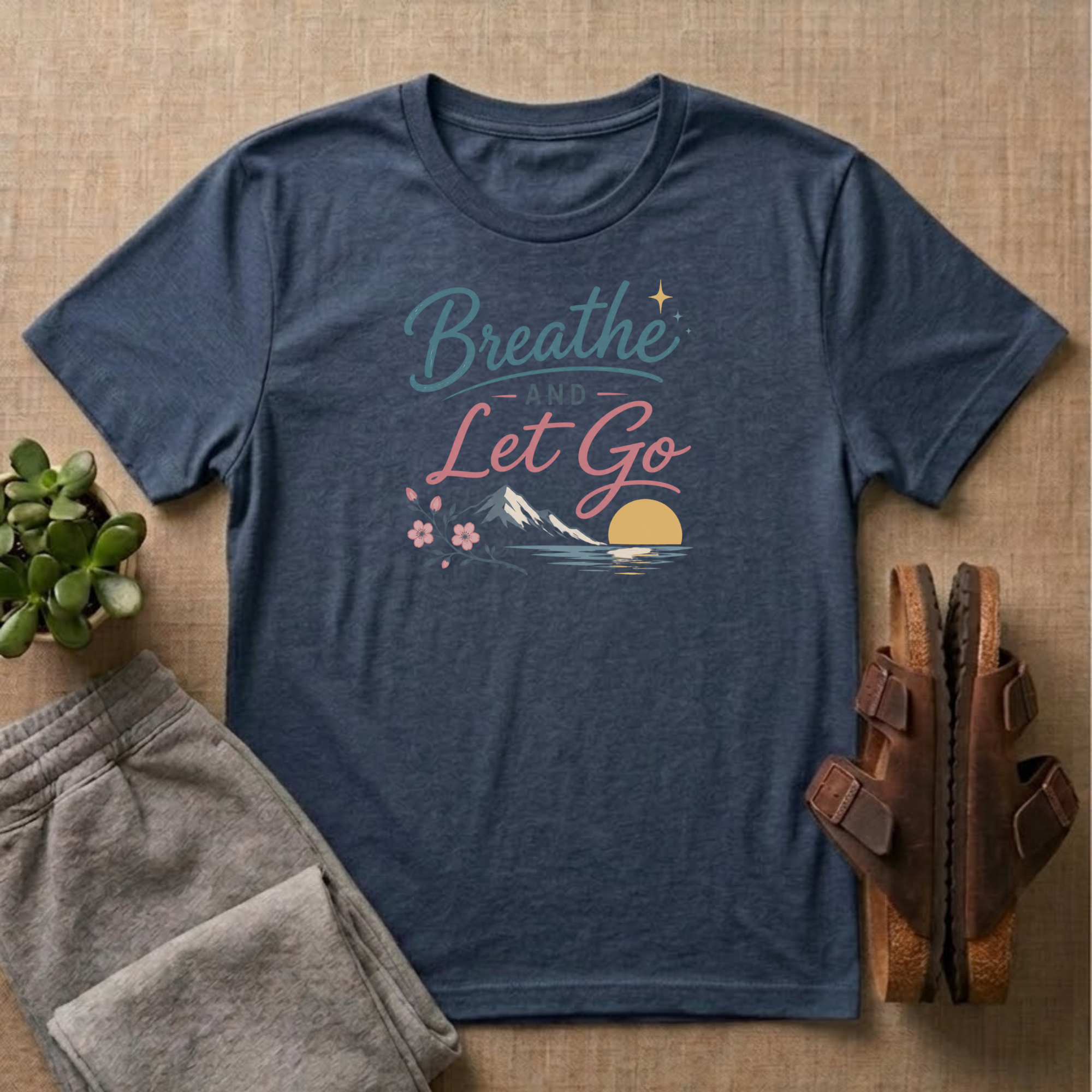 Breathe And Let Go T-Shirt