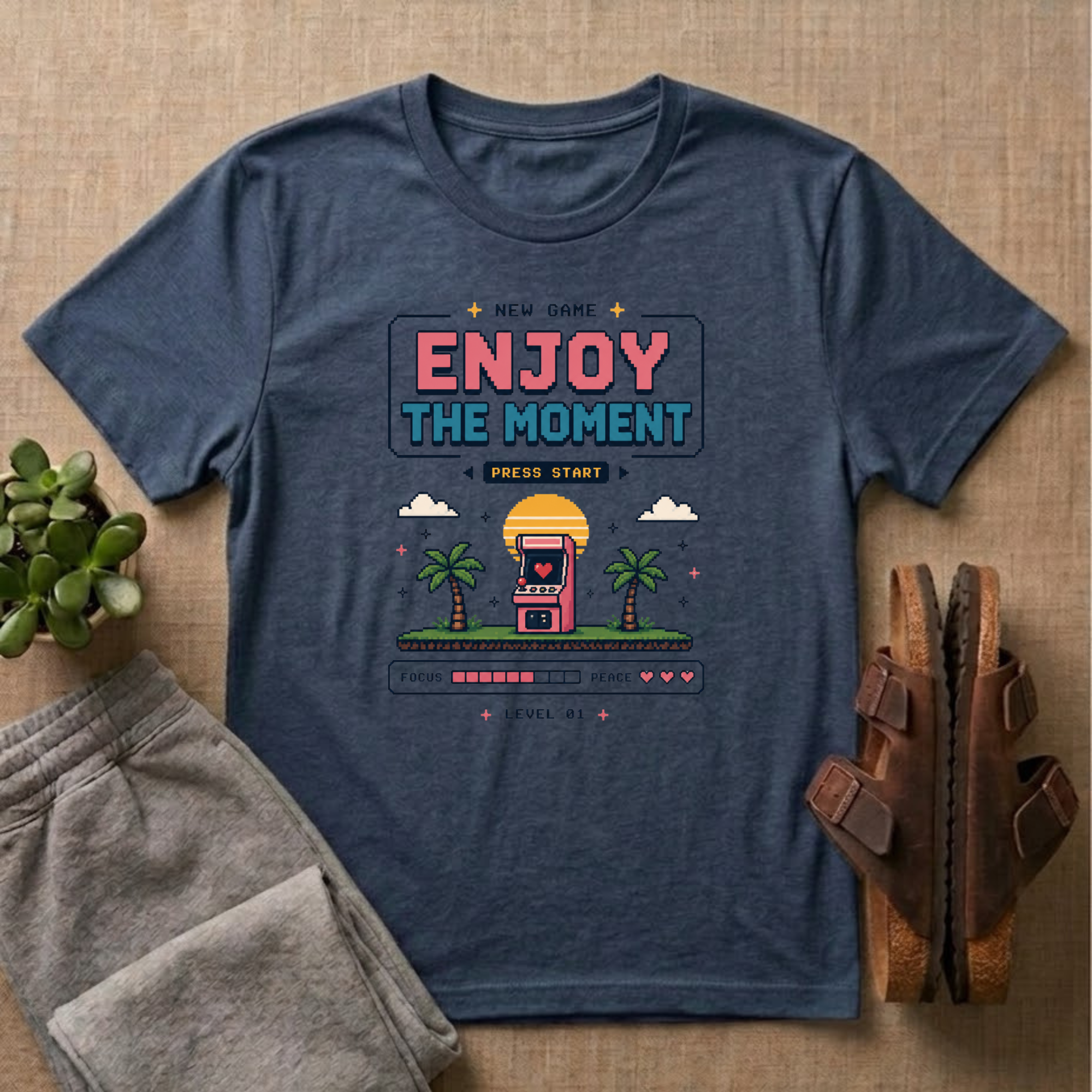 Enjoy the Moment Arcade T-Shirt