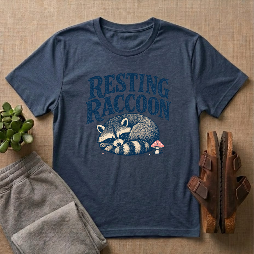 Resting Raccoon T-Shirt