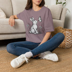 Rabbit Admiring Butterfly T-Shirt