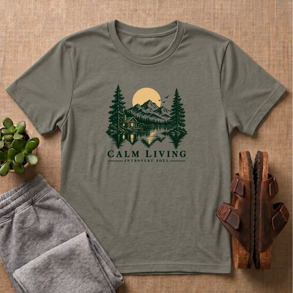 Calm Living Introvert Soul T-Shirt