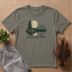 Peace Over Noise - Calm Living T-Shirt