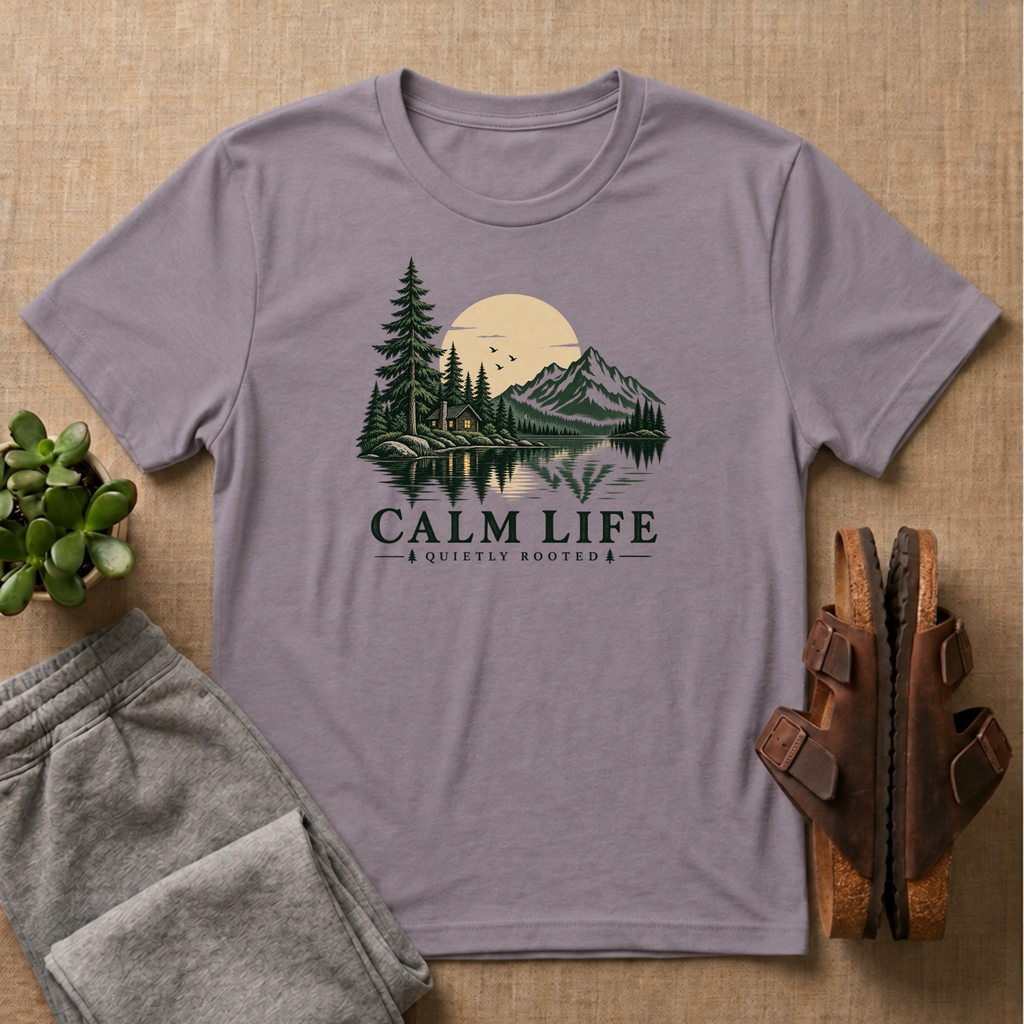 Calm Life Quietly Rooted T-Shirt