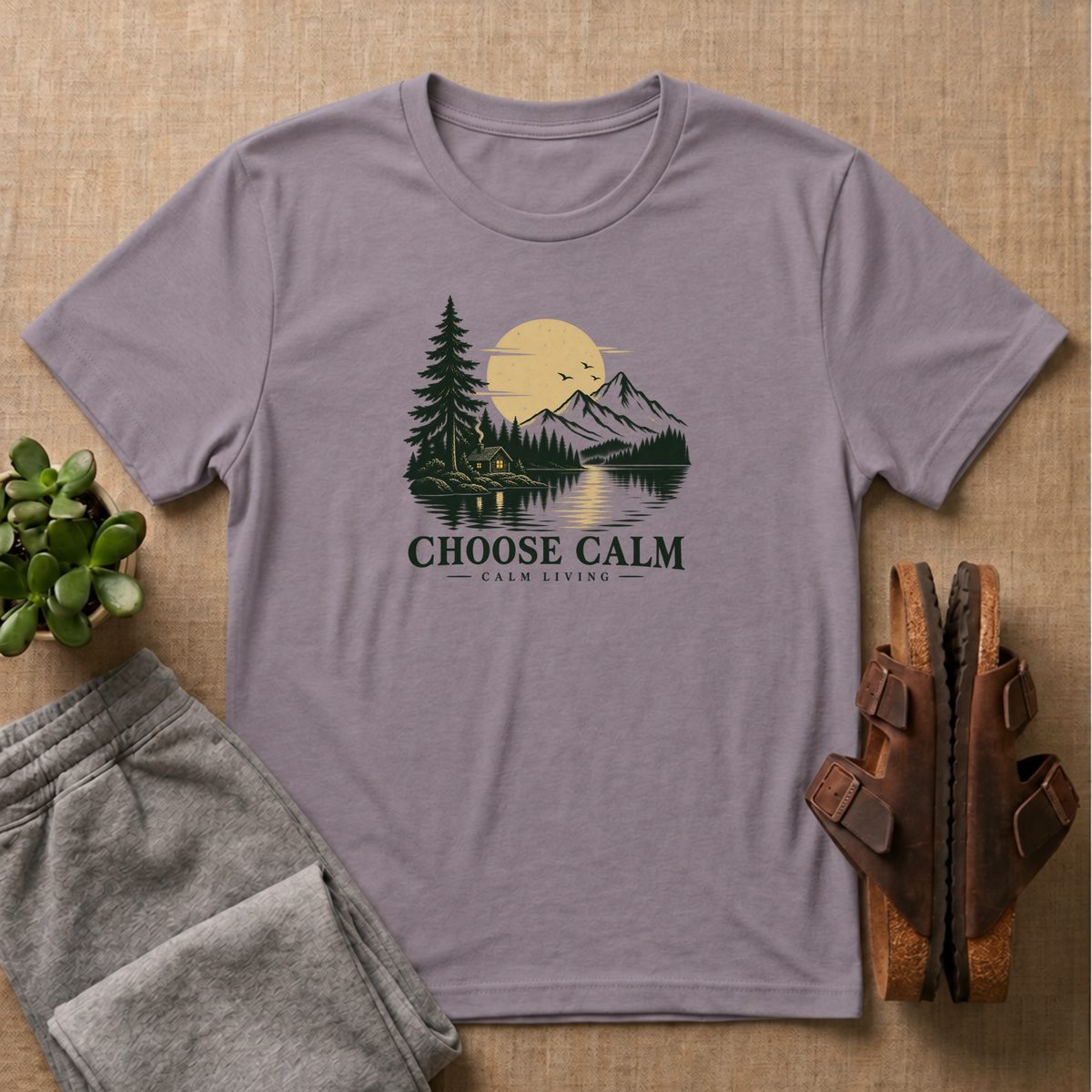 Choose Calm - Calm Living of T-Shirt