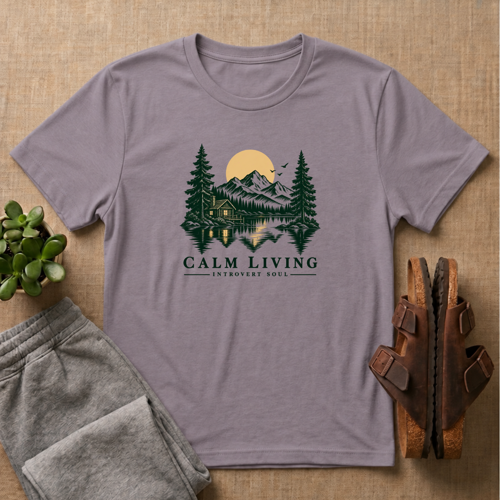 Calm Living Introvert Soul T-Shirt