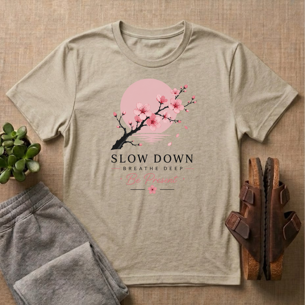 Slow Down And be Present T-Shirt