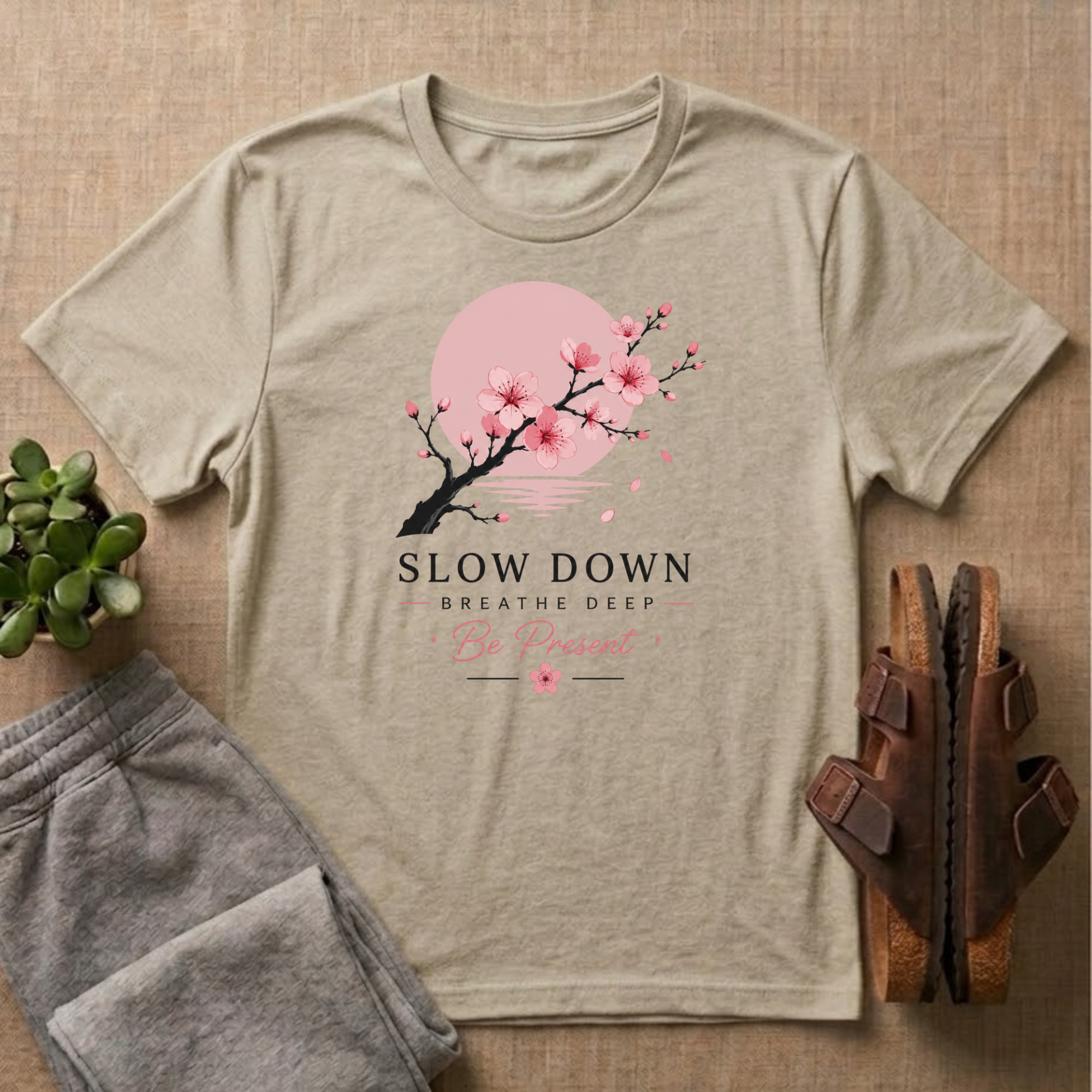 Slow Down And be Present T-Shirt