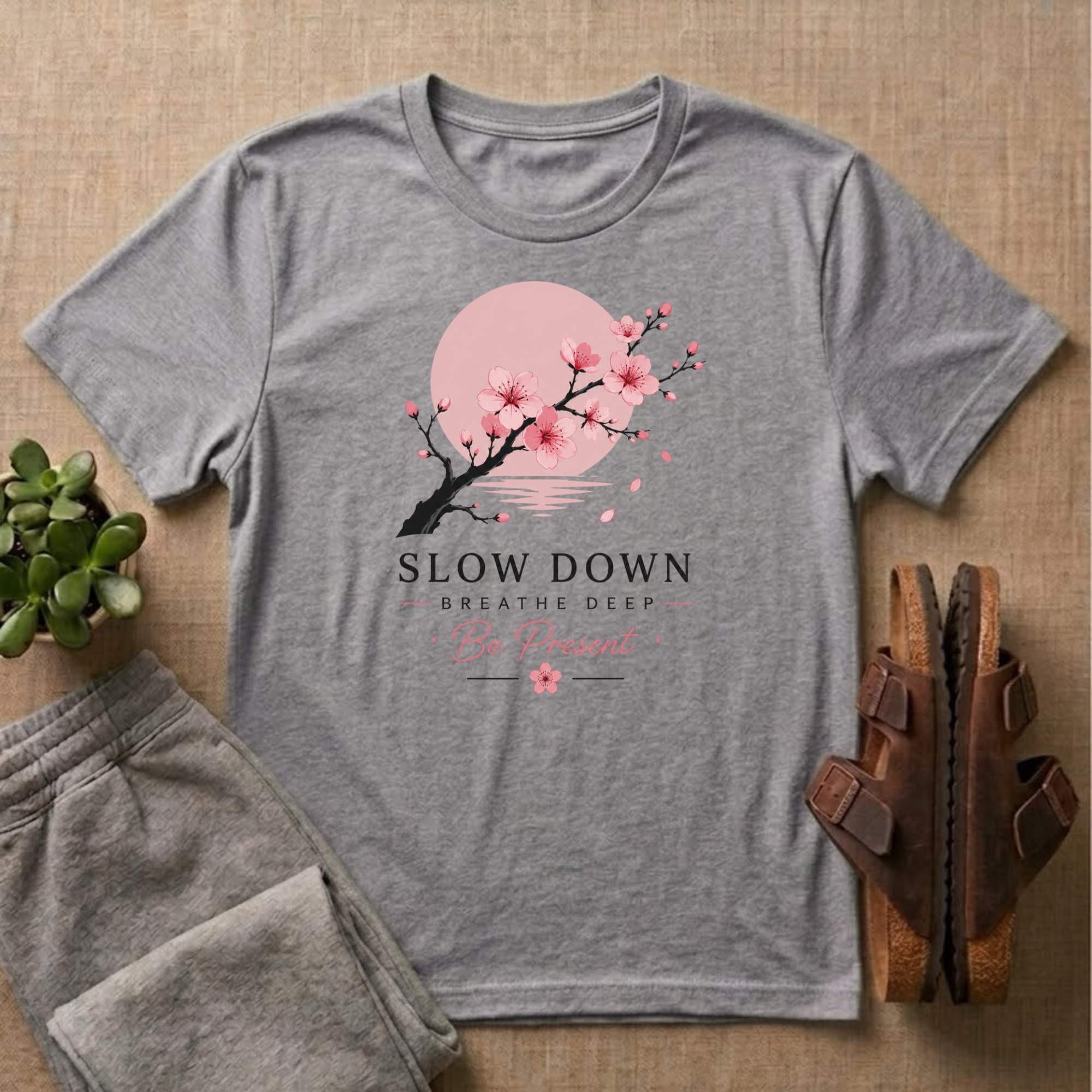 Slow Down And be Present T-Shirt