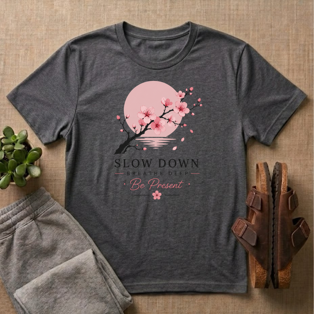 Slow Down And be Present T-Shirt