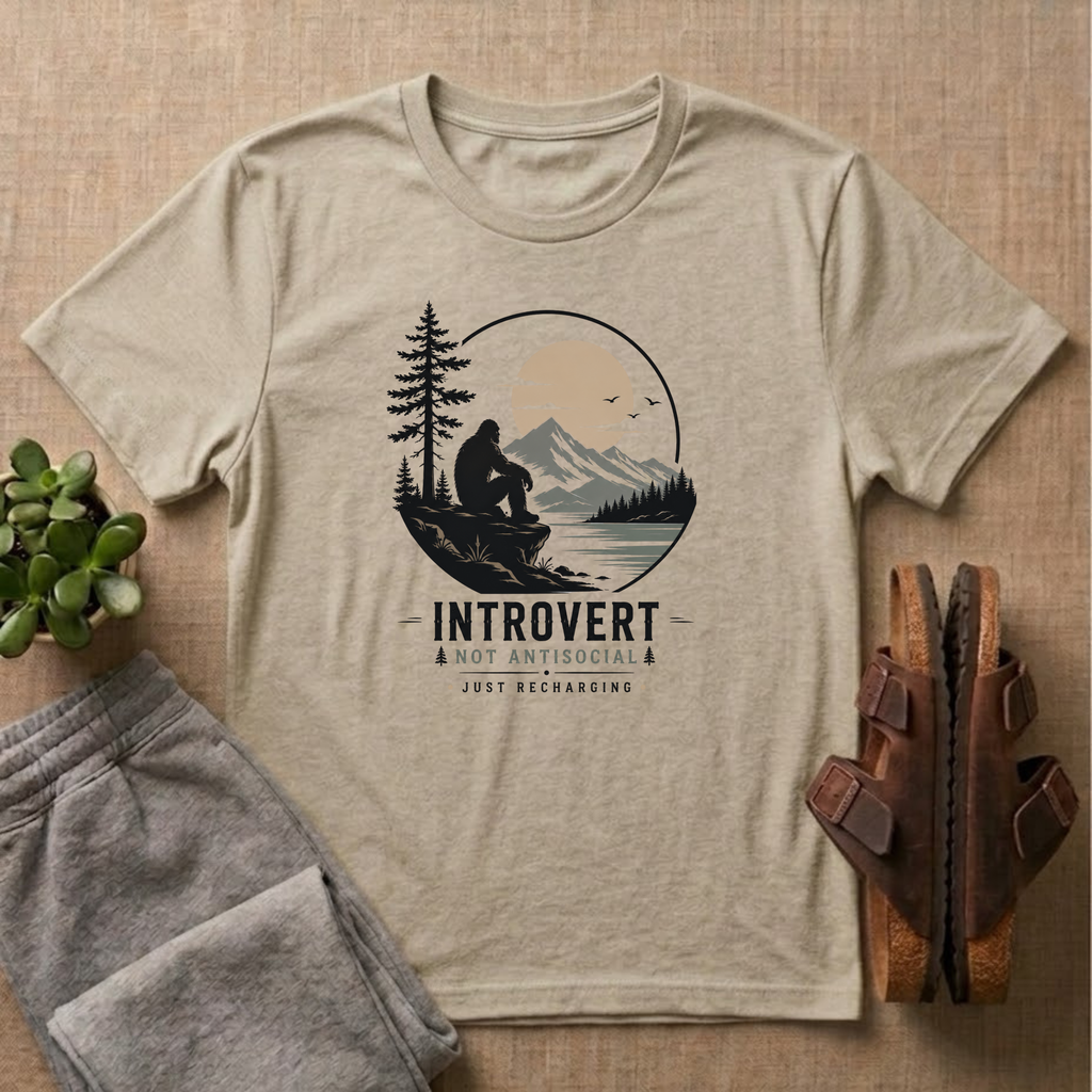 Introvert Not Antisocial T-Shirt