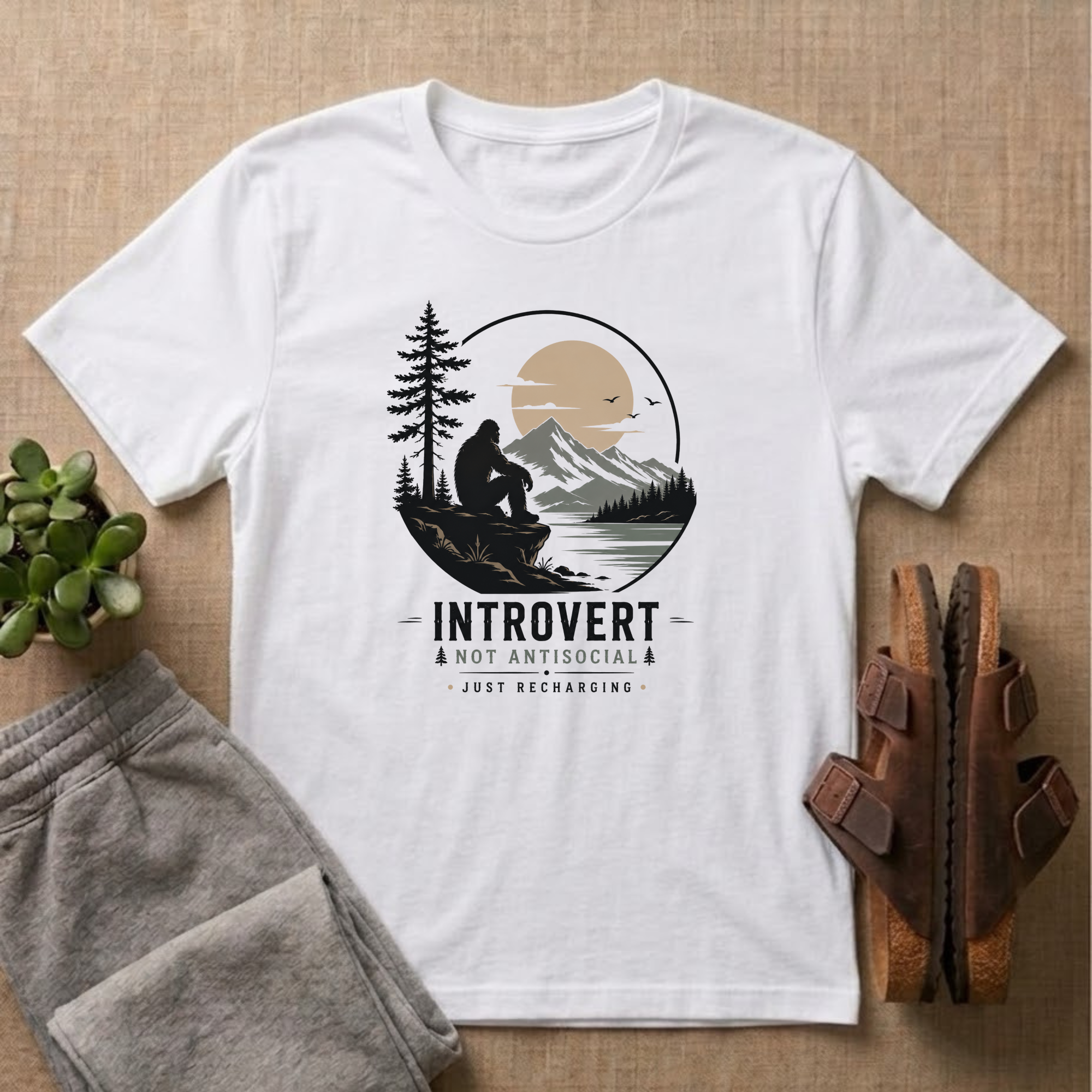 Introvert Not Antisocial T-Shirt