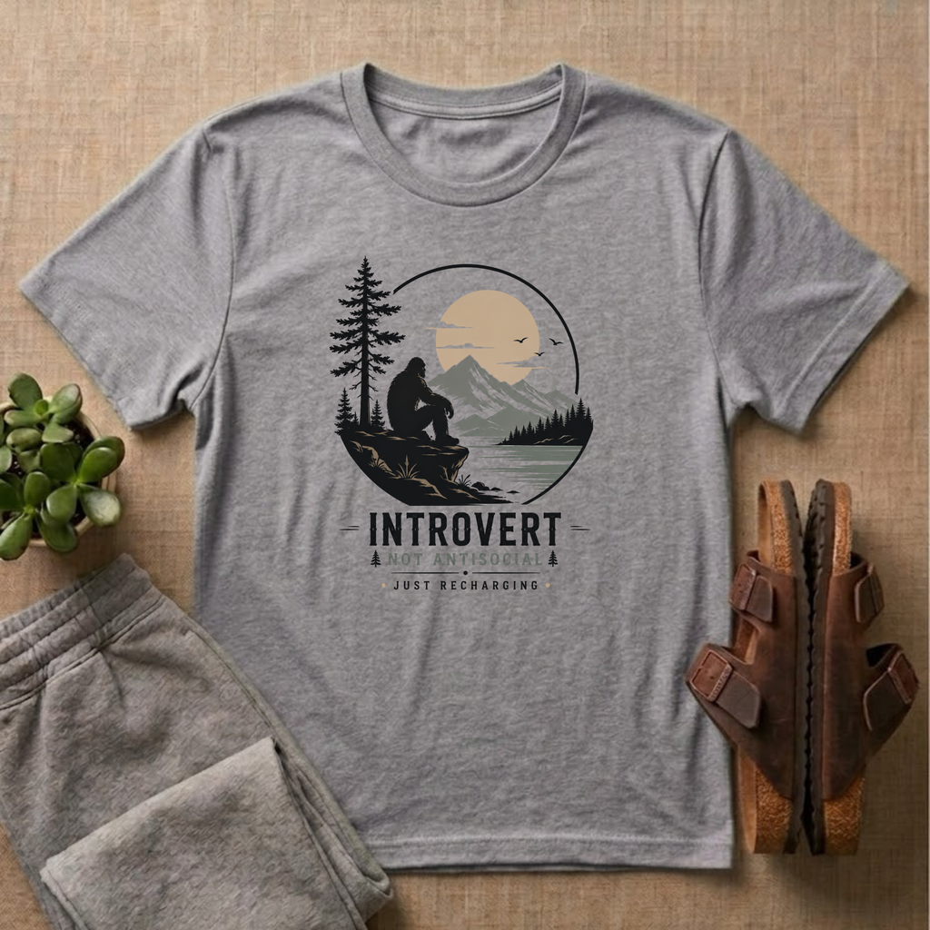 Introvert Not Antisocial T-Shirt