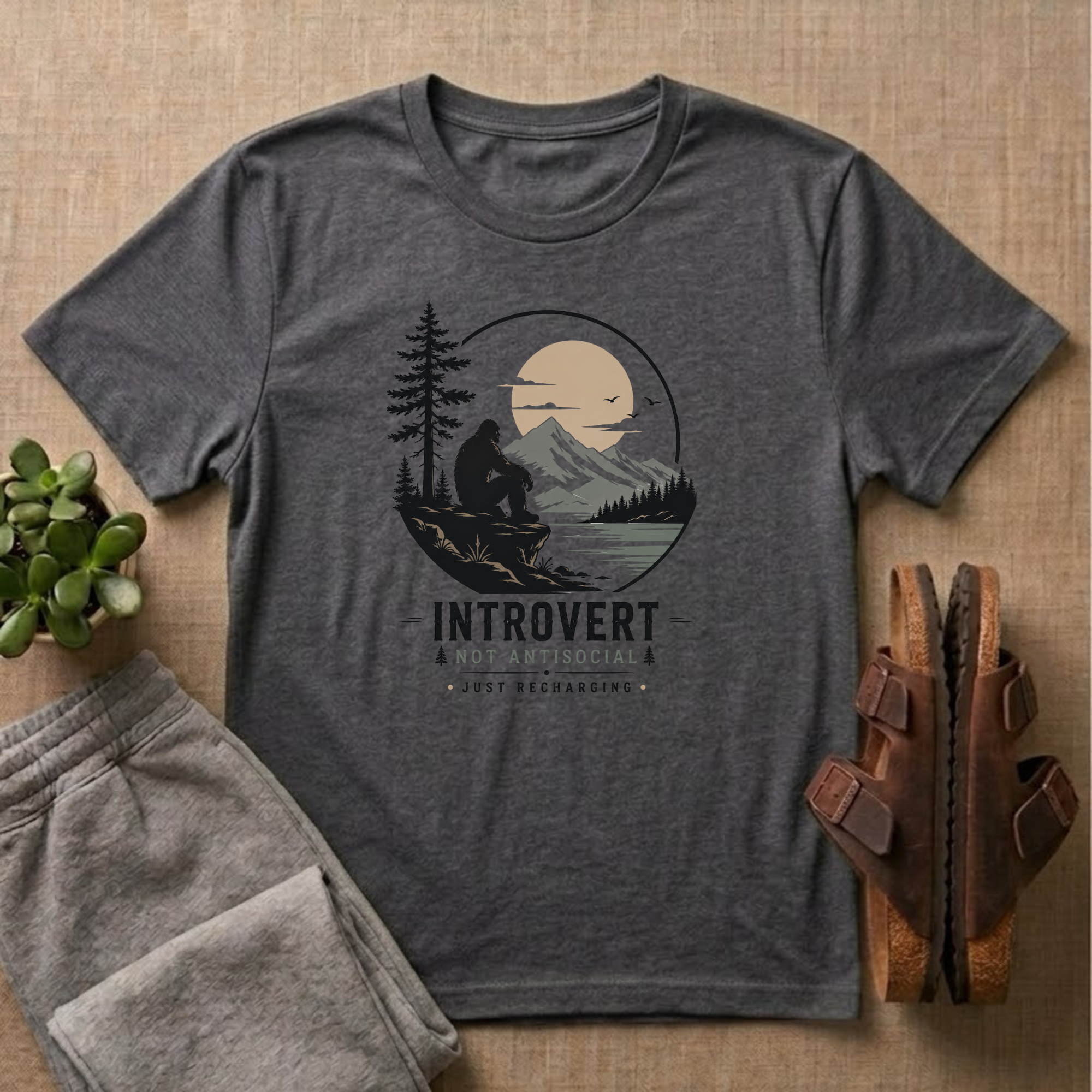 Introvert Not Antisocial T-Shirt